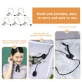thumbnail image 6 of Homoyoyo Lightweight Teacher Headset Microphone with Amplifier, Black Plastic Design for Classroom Teaching and Presentations, 6 of 8