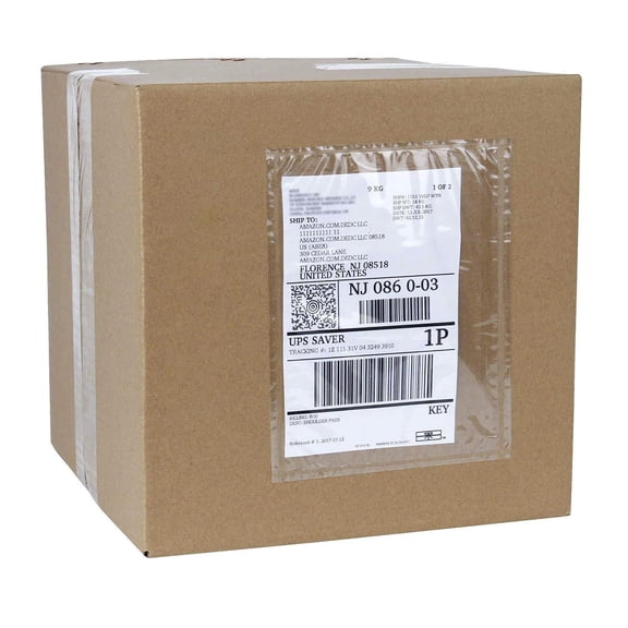 Clear Packing List Envelopes, Top Loading Plastic Pouches, 1000 Count, 7 x 10 in