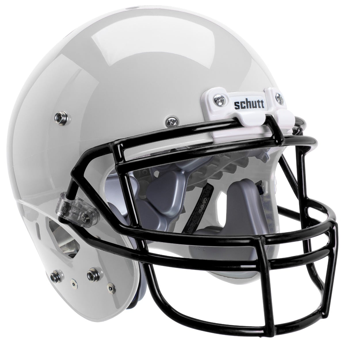 GLOSS BLACK Schutt AiR XP Pro VTD II Football Helmet ADULT LARGE w/ Facemask 