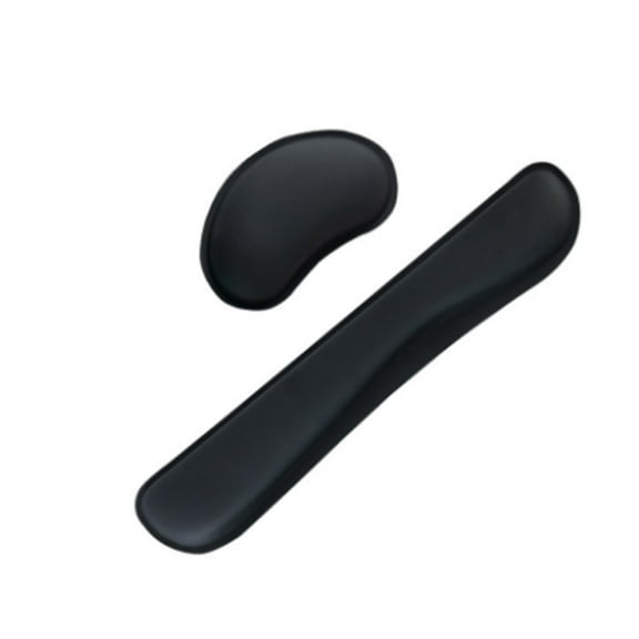 CCOCC Mouse Pad with Wrist Support,Anti-Slip Rubber Base Wrist Support Mouse Pad,Long-Lasting Fabric Desk Mat