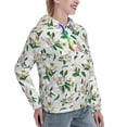 thumbnail image 6 of Haiem Lilies Flowers for Women's Fashion Hoodies & Sweatshirts with Kangaroo Pocket,Hooded Sweatshirt with Eye-catching Drawstrings-X-Large, 6 of 7