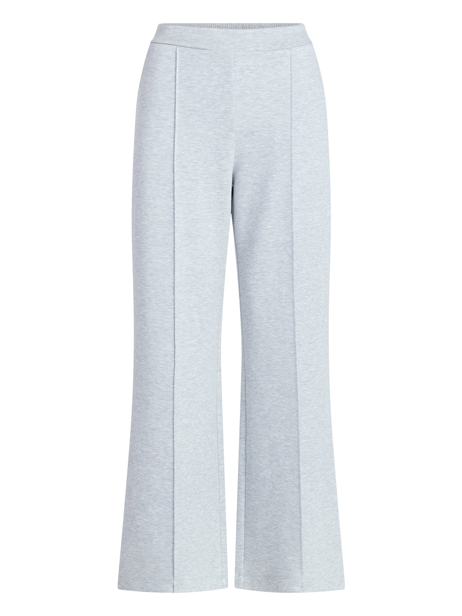 Scoop Women’s and Women’s Plus New Scubaknit Seamed Sweatpants, Regular and Short Lengths, Sizes XS-4X