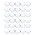 thumbnail image 1 of 30 Uds. de adornos rellenables transparentes con bolas, decoración navideña, bolas redondas de recuerdo de boda, adornos para fiesta en casa, 1 of 8