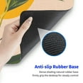 thumbnail image 5 of nygtbtfer Geometric Shapes Small Mouse Pad,Washable Round Cloth Mousepad for Office Laptop Computer,Non-Slip Rubber Base Mouse Pads for Wireless Mouse 31.5x11.8 in, 5 of 6