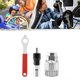 thumbnail image 2 of Carbon Steel Bicycles Crank Puller and Bottom Bracket Tool Set for Easy Bike Maintenance and Repair Tasks, 2 of 5