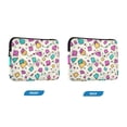 thumbnail image 7 of FORMRS 15-15.6 inch Laptop Sleeve Case Soft Carrying Quilted Computer Bag Cover, Beige Retro Pattern, 7 of 7