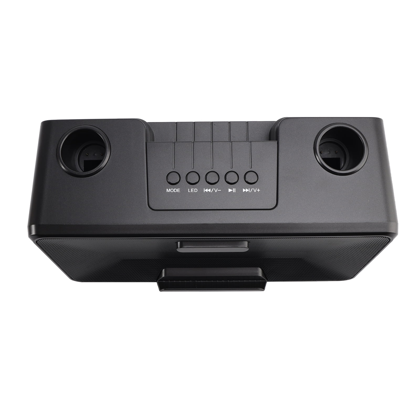 Wireless Bluetooth Dual Microphone Karaoke All-In-One Speaker for Home Outdoor