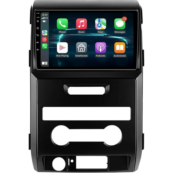 Car Stereo for Ford F150 F-150 2009-2012 Android Car Radio 9 inch QLED Touch Screen Mirror Link Carplay SWC GPS WiFi