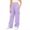 Purple, variant on StSilkitty Cargo Pants for Boys Girls Elastic Waist Straight Leg Sweatpants Athletic Running Hiking Sweat Pants with Pockets