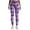 Purple-A, variant on Uaswgudfs Textured Compression Yoga Pants Women High-Waisted - Sculpting Side Panels with 4-Way Stretch, Support Workout Running Active Wear