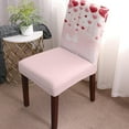 thumbnail image 2 of Dining Chair Slipcover, Valentine''s Day Heart Anniversary Wedding Holiday Decor Red Pink Stretch Kitchen Chair Covers Removable Parsons Chair Protector Covers for Banquet Party, Set of 6, 2 of 6