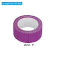 thumbnail image 2 of Cinta de tela gaffer neón Uxcell de 1 pulgada x 16.5 pies, 1 rollo de cinta adhesiva fluorescente para luz negra, púrpura, 2 of 6