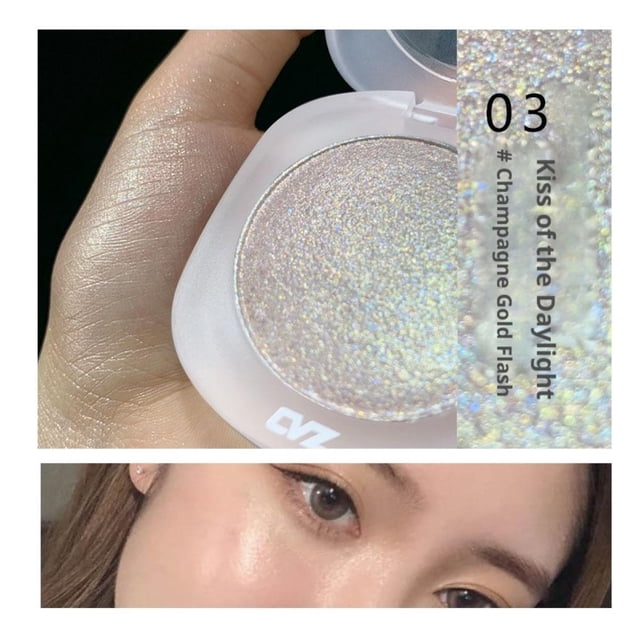 Delicate Grooming Dish Mashed Potatoes High Gloss Gel Palette Glitter Powder