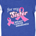 thumbnail image 4 of Inktastic For My Sister - Breast Cancer Awareness Boys or Girls Baby Bodysuit, 4 of 5