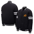 thumbnail image 3 of Youth Starter  Black Phoenix Suns Satin Full-Snap Varsity Jacket, 3 of 3