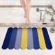 thumbnail image 5 of Alfombra de baño súper absorbente con respaldo de goma antideslizante - Tapete de baño lavable y de secado rápido para ducha y bañera - 16x24 pulgadas, 5 of 8