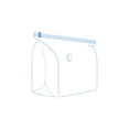 thumbnail image 2 of WREESH Press Type Vacuum Compression Bag Travel-free Pumping Storage Thickened Three-dimensional Clothes Finishing Packaging Too Compression Bag Clearance, 2 of 3