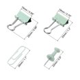 thumbnail image 2 of Papel Clips Carpeta Clips Juego, 144en2 Juegos Oficina Clips con Carpeta Clips, Papel Clips, Chinchetas Adecuadas para Escritorio Oficina Rosa Verde, 2 of 5
