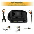 thumbnail image 3 of 2Pack for Worx WA3520 Power Share 3.0AH Battery 20V WA3525 WA3520 WG166 WG151s WG155s, 3 of 7