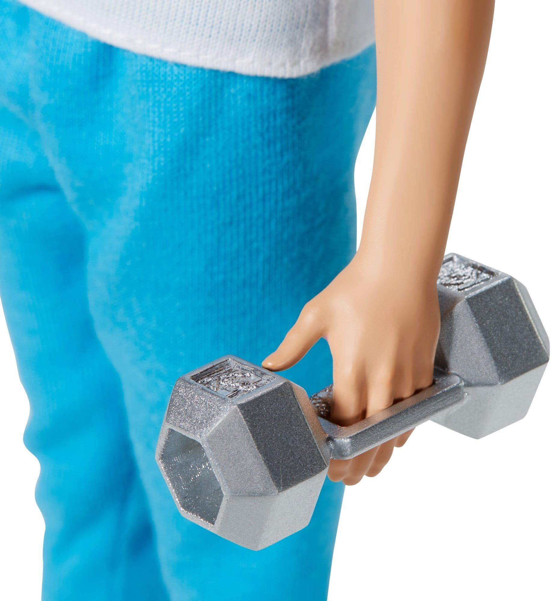 Ken 60Th Anniversary Doll 2 In Throwback Workout Look with T Shirt Athleisure Pants Sneakers Hand Weight Kids 3 To 8 Years Old Walmart