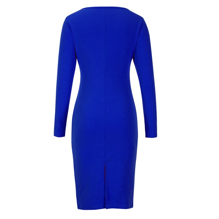 long sleeve bodycon dress casual Amazon.com: ECDAHICC Womens Ribbed Knit Long Sleeve Bodycon Dress Casual Square Neck Solid Split Knit Midi Dresses(AP,S) Apricot : Clothing, Shoes & Jewelry