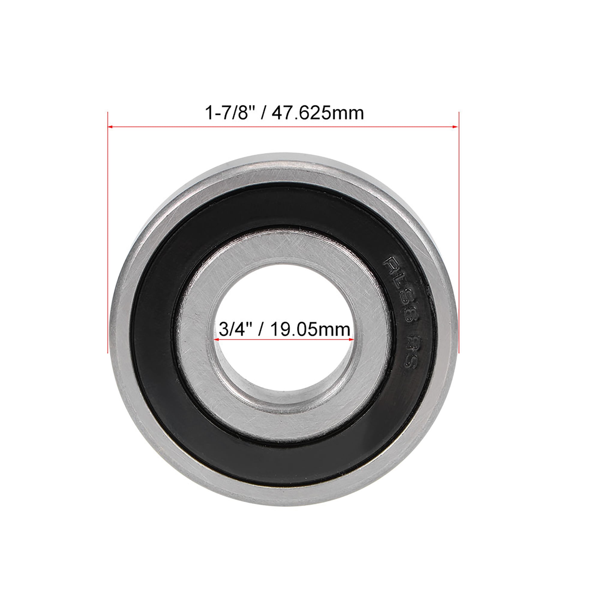 RLS6ZZ Deep Groove Ball Bearing 3//4/"x1-7//8/"x9//16/" Shielded Z2 Lever Bearings