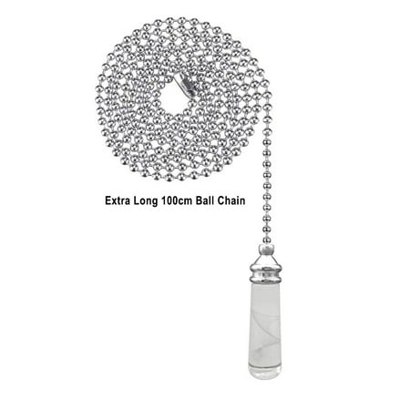 

Crystal Style Designer Bathroom Toilet Pull Chain Cord Handle For Light Switch