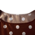 thumbnail image 7 of VEKDONE Womens Plus Size Dress Sleeveless Crew Neck Beach Dresses Polka Dot Chiffon Ruffled A-Line Dress Casual Party Flared Sundress Brown XXXXL, 7 of 7