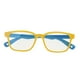 thumbnail image 1 of Luz de dibujos animados Zulema protección Marco de silicona amarillo Gafas para niños Anti Blue Light, 1 of 8