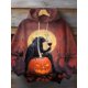 thumbnail image 4 of Sudadera con capucha para hombre de otoño e invierno con estampado 3D de cabeza de calabaza de Halloween, sudadera con capucha deportiva informal, sudadera con capucha de moda hip-hop para hombre, 4 of 4