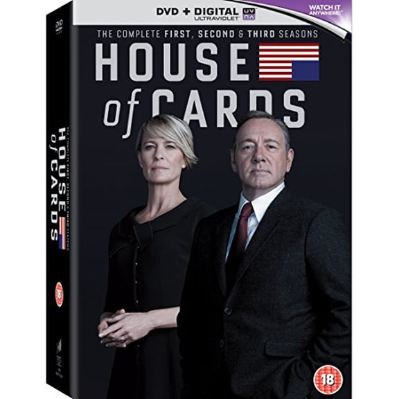 House Of Cards - Season 1-3 [DVD]