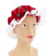 thumbnail image 1 of Sombrero rojo para cosplay, sombreros de Papá Noel, disfraz, cálido poliéster, 1 of 3