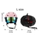 thumbnail image 2 of Casco de esquí de invierno, casco de snowboard con gafas protectoras, casco de esquí, casco de seguridad de espuma EPS para hombres, mujeres y jóvenes, 2 of 6