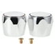 thumbnail image 1 of 1 juego de perillas de repuesto para agua fría y caliente para grifo de ducha y bañera, kit de reemplazo con vástago cuadrado, ideal para accesorios de baño y cocina., 1 of 5