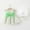 Green, variant on LYMAYTER 2PCS Baby Newborn Girls Bow-Tie Dresses with Matching Hat Infant Sleeveless Halter Strap Princess Dress Beach Tutu Sundress Skirt for 6M-3T