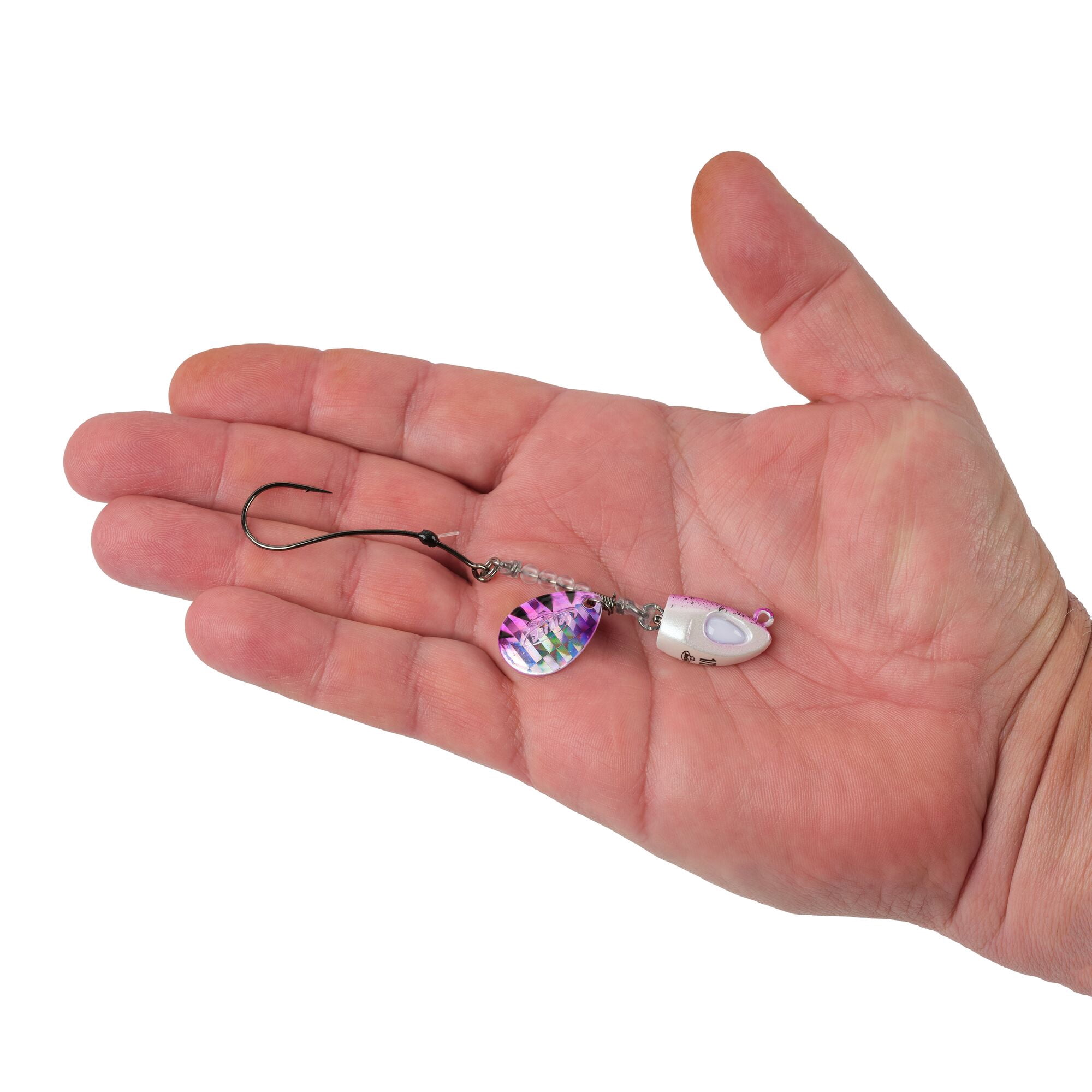 Berkley Bladed Rawler Jig, Crawler Jigs, Pink Tiger (1 Count)