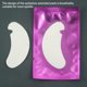 thumbnail image 2 of Minnieouse 1 par de parches de papel para extensión de pestañas femeninas, almohadillas adhesivas para debajo de los ojos, maquillaje, parches de belleza Cuidado de ojos Violeta Minnieouse CE014481-03, 2 of 6