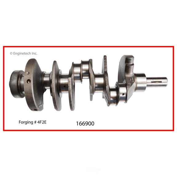 Enginetech 166900 Engine Crankshafts Kit with Main and Rod bearings