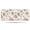 Pioneer Flower Floral, variant on Pioneer Flower Floral Print Pattern Bathroom Rugs Mat, Non Slip Microfiber Bathroom Rug with Rubber Backing, Soft Mats for Bathroom Floor Tub Shower, 24"x60"