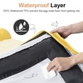 thumbnail image 4 of Cama Ortopédica para Perro Pequeño Lavable: Cama con Respaldo para Perros de Tamaño Pequeño, Espuma de Celda de Huevo, Sofá Impermeable con Funda Removible - Jengibre, 4 of 7