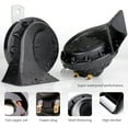 thumbnail image 6 of FARBIN 12V Automotive Loud Truck Horn for Car Train Motorcycle, Black, 6 of 13