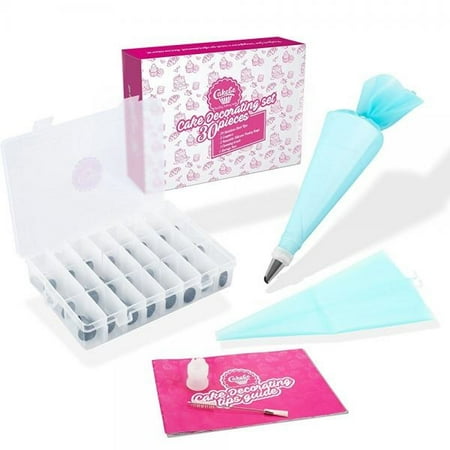 Cakebe 40 Piece Cake Decorating Tips Supplies Kit With Piping