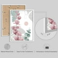 thumbnail image 4 of PixonSign Framed Wall Art Multicolored Eucalyptus Leaves Posters, Set of 3 Garden Floral Botanical Illustrations Wall Decor, Adhesive Canvas Prints for Home Decor - 8"x10" White, 4 of 5