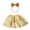 Gold, variant on QHFBli Toddlers Layered Tulle Rainbow Tutu Skirt 9-11 Years