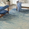thumbnail image 6 of Nourison Passion Contemporary Navy Light Blue 6'7" x 9'6" Area Rug, (7x10), 6 of 8
