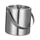 thumbnail image 5 of Cubo de hielo de acero inoxidable para enfriar bebidas, ideal para cócteles de verano y bufés. 1.6l, 5 of 9