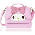 thumbnail image 3 of Kawali Sanrio-Bolsos de hombro inclinados de Pu, mochila escolar de Hello Kitty, Kuromi, My Melody, Cinnamoroll, regalos, 3 of 4