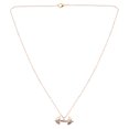 thumbnail image 1 of 1 Pce Collier Style Punk Pendentif Décoratif en Forme d'Haltère Chaîne de Cou, 1 of 8