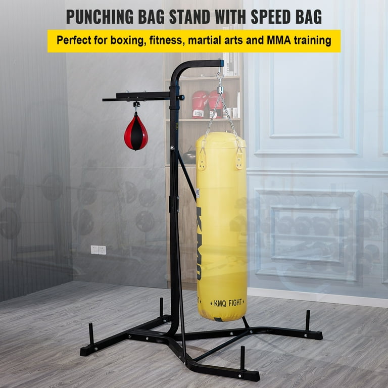 VEVORbrand Free Standing Punching Bag Stand, Unisex Boxing Set, Foldable  Single Station Heavy Bag Stand, Punching Ball, Boxing Punching Speed Ball