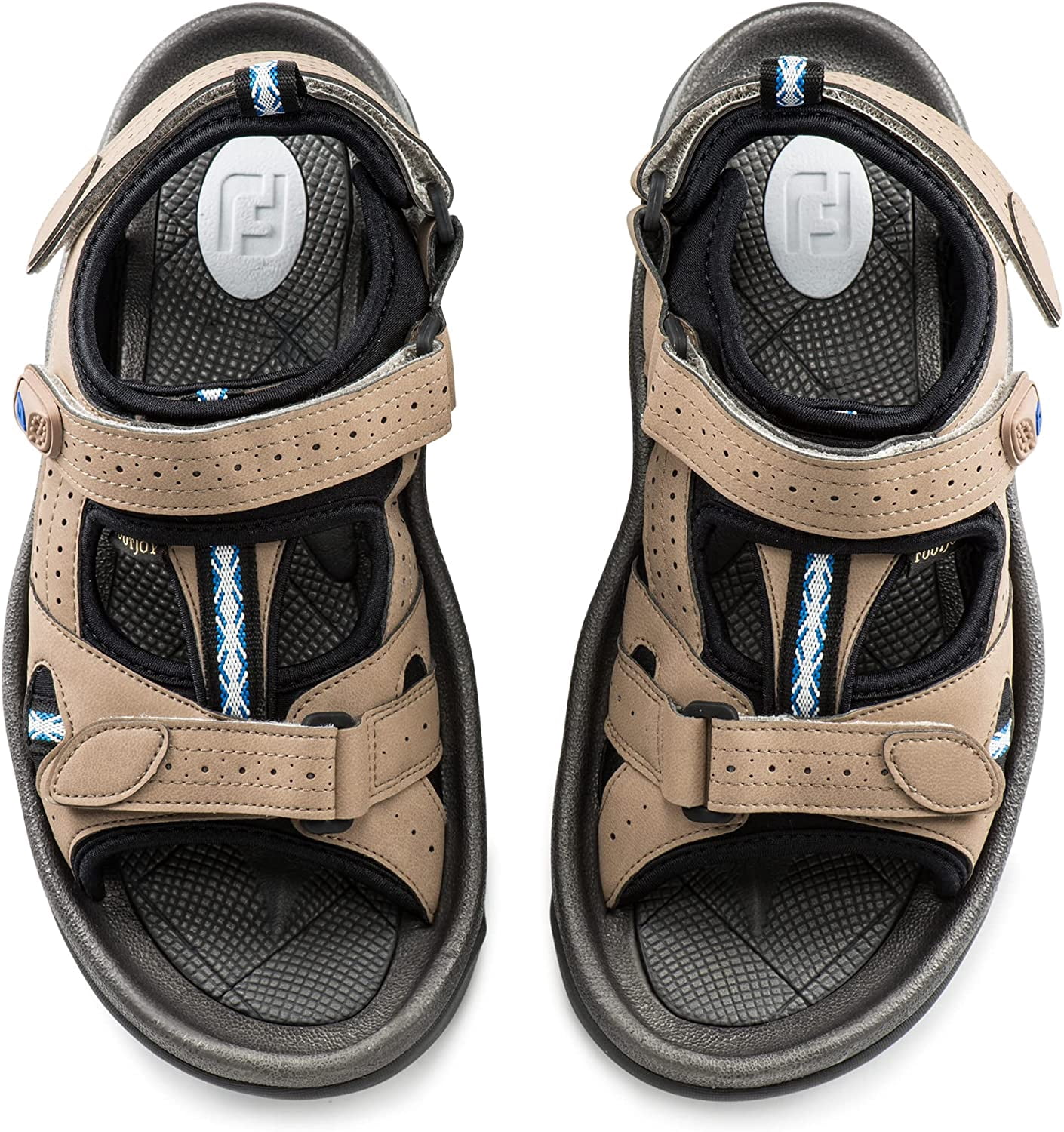 FootJoy GreenJoys Golf Sandals in Tan, Size 12 - Walmart.com display picture 1